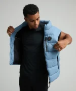 ATLIN 2.0 PUFFER GILET DRIFT BLUE
