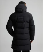 Amicca Longline Puffer Jacket BLACK