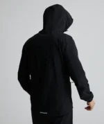 Atlin 2.0 Woven Full Zip Hoodie BLACK