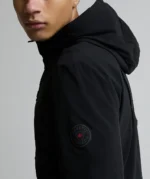 Atlin 2.0 Woven Full Zip Hoodie BLACK