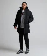 Aylmer 2.0 Long Puffer Parka Jacket BLACK