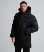 Aylmer 2.0 Long Puffer Parka Jacket BLACK