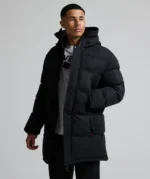 Aylmer 2.0 Long Puffer Parka Jacket BLACK