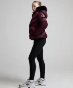 Girls Allessia Short Puffer Jacket MULBERRY MIST