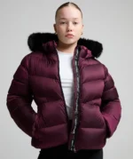 Girls Allessia Short Puffer Jacket MULBERRY MIST