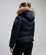 Girls Allessia Short Puffer Jacket NAVY BLAZER