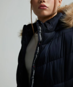 Girls Allessia Short Puffer Jacket NAVY BLAZER