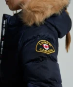 Girls Allessia Short Puffer Jacket NAVY BLAZER