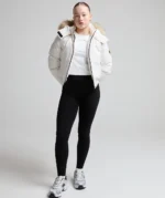 Girls Arabella Hooded Bomber Jacket CLOUD DRIFT