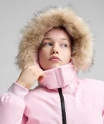 Girls Arabella Hooded Bomber Jacket PETAL BLOOM