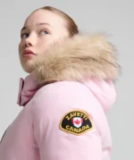 Girls Arabella Hooded Bomber Jacket PETAL BLOOM