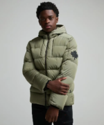 Junior Baressio Puffer Jacket FALLEN LICHEN