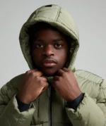 Junior Baressio Puffer Jacket FALLEN LICHEN