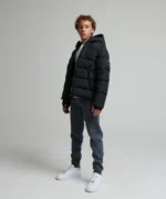 Junior Baressio Puffer Jacket JET BLACK (1)