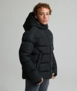 Junior Baressio Puffer Jacket JET BLACK (4)