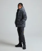 Junior Baressio Puffer Jacket URBAN CHARCOAL