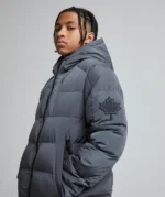 Junior Baressio Puffer Jacket URBAN CHARCOAL