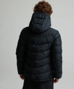 Junior Fallonino Hybrid Puffer Jacket JET BLACK