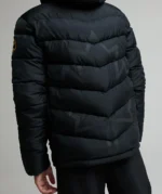Junior Fallonino Hybrid Puffer Jacket JET BLACK