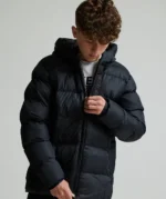 Junior Gattalini Puffer Jacket JET BLACK (3)