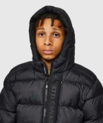 Junior Gattalini Puffer Jacket JET BLACK (8)