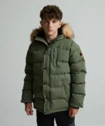 Junior Oshawa 3.0 Puffer Parka Jacket FALLEN LICHEN
