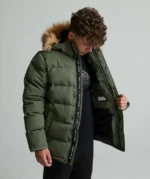 Junior Oshawa 3.0 Puffer Parka Jacket FALLEN LICHEN