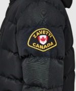 Junior Oshawa 3.0 Puffer Parka Jacket JET BLACK