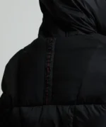 Junior Vaiellini Puffer Bomber Jacket JET BLACK