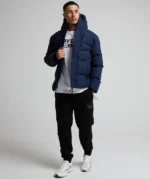 Makelta Puffer Parka Jacket MIDSHIP MIDNIGHT