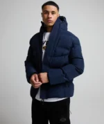 Makelta Puffer Parka Jacket MIDSHIP MIDNIGHT