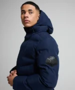 Makelta Puffer Parka Jacket MIDSHIP MIDNIGHT