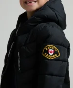 Nursery Fallonino Hybrid Puffer Jacket BLACK