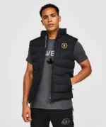 Oshawa 2.0 Puffer Gilet JET BLACK