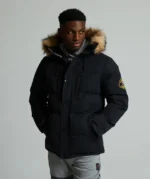 Oshawa 2.0 Puffer Parka Jacket BLACK