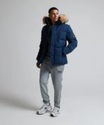 Oshawa 2.0 Puffer Parka Jacket MIDSHIP MIDNIGHT