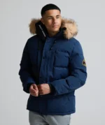 Oshawa 2.0 Puffer Parka Jacket MIDSHIP MIDNIGHT