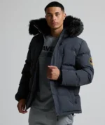 Oshawa 2.0 Puffer Parka Jacket URBAN CHARCOAL