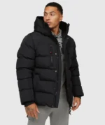 Paglia Puffer Parka Jacket BLACK