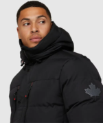 Paglia Puffer Parka Jacket BLACK