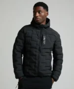 Rowlarno Hybrid Puffer Jacket BLACK