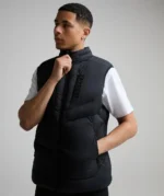 Vanderoni Puffer Gilet BLACK (4)