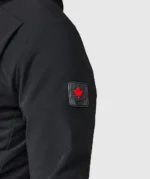 Vemaro Woven Full Zip Hoodie JET BLACK