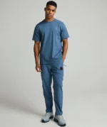 Vermont Cotton T Shirt SHIVERING BLUE