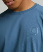 Vermont Cotton T Shirt SHIVERING BLUE