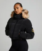 Womens Bellucci 2.0 Crop Jacket BLACK
