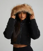 Womens Bellucci 2.0 Crop Jacket BLACK