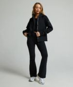 Womens Cascella Lightweight Cropped Jacket JET BLACK