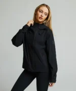 Womens Cascella Lightweight Cropped Jacket JET BLACK