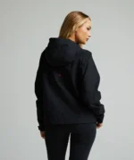 Womens Cascella Lightweight Cropped Jacket JET BLACK